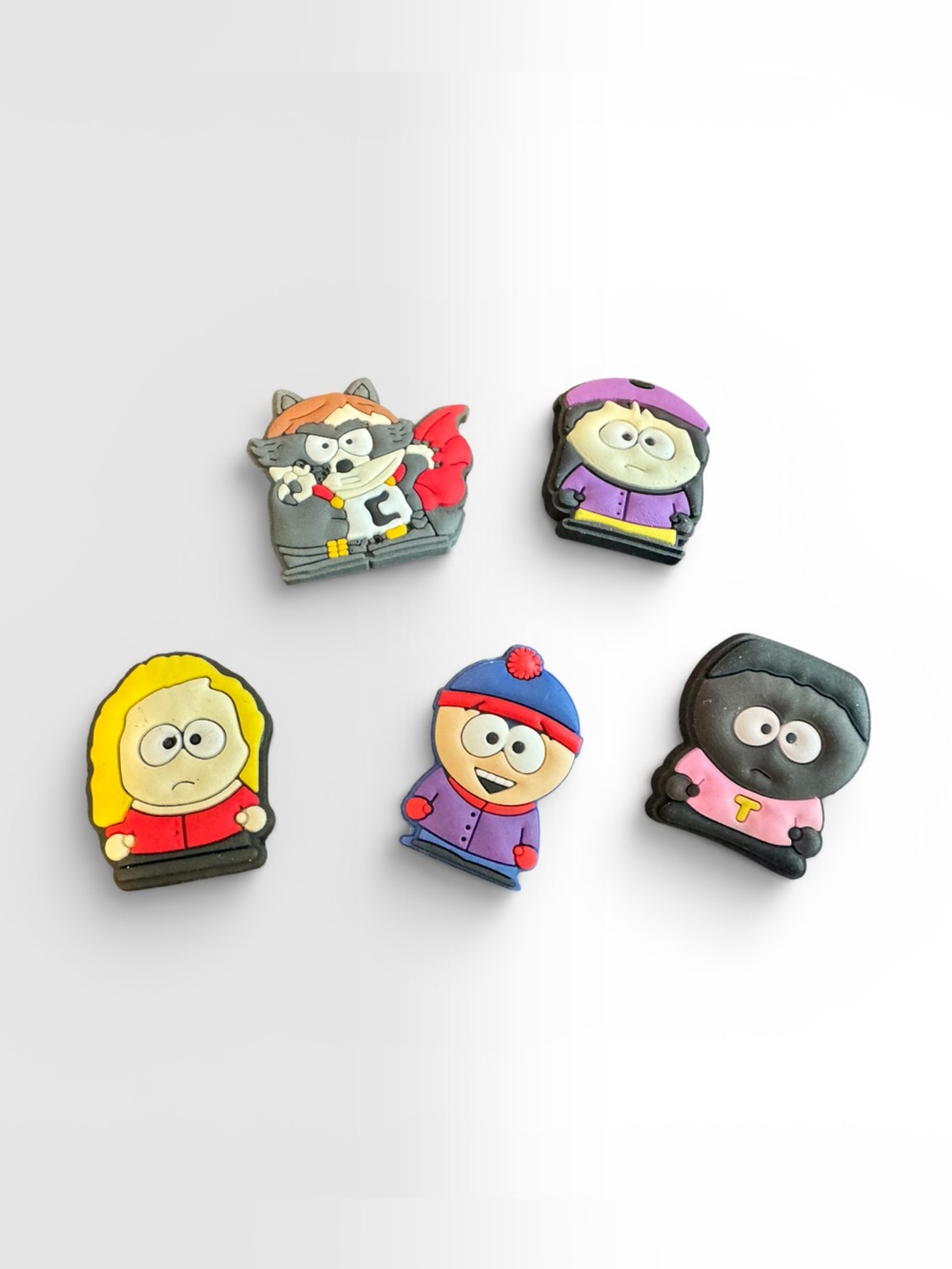 South Park Character Croc Charms- Multicolor Set of 5